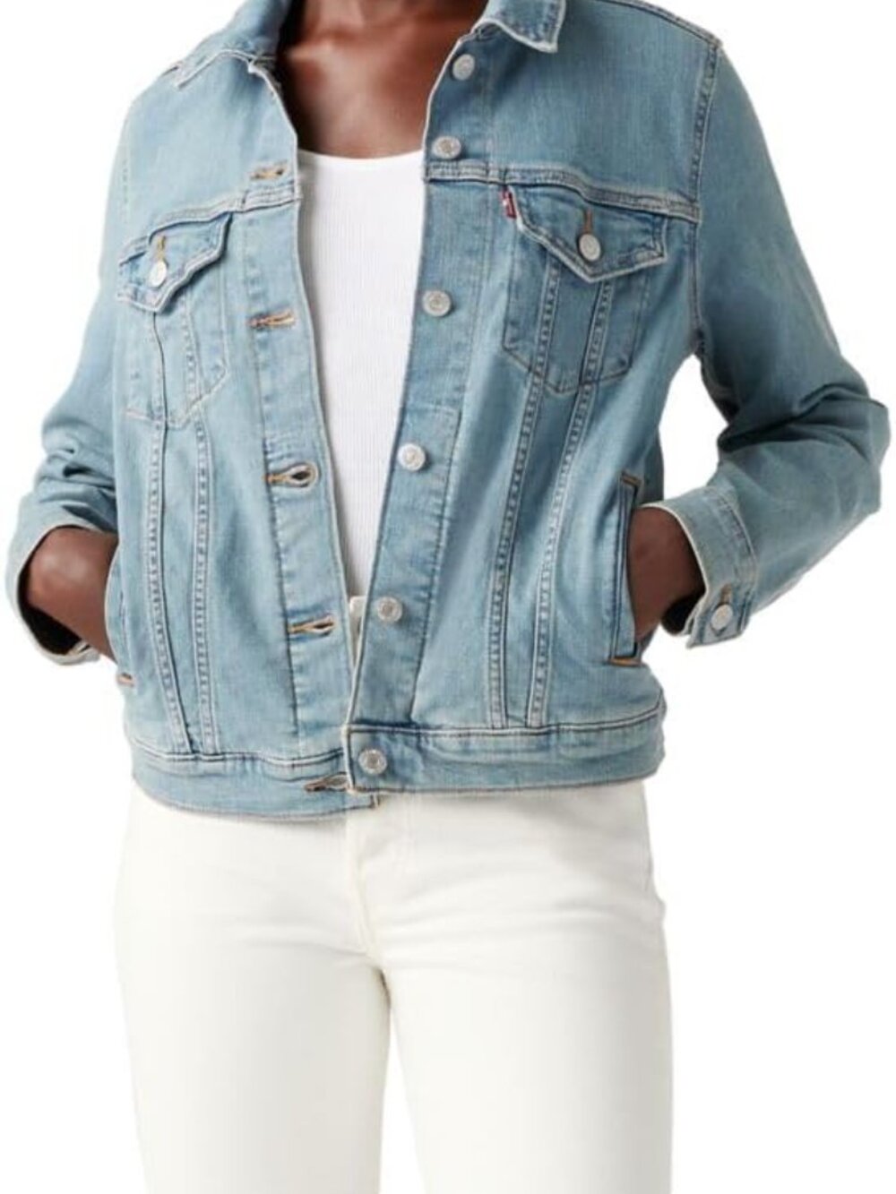 Levi's Women's Original Denim Trucker Jacket - Size Small